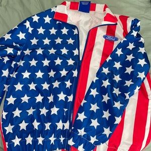 Windbreaker zip up jacket